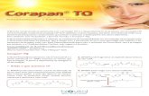 Corapan TQ - Biovital · Absorbância de UV do Corapan® TQ a 10 mg/l em Ciclohexano NOVA TECNOLOGIA O critério de design para o Supressor Triplete Cosmeticamente Aceitável: •