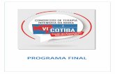 PROGRAMA FINAL - Sociedade de Terapia Intensiva da Bahia · - O programa de gerenciamento de riscos – Dilian Simões - A participação do paciente na prevenção da ocorrência