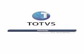 Admissão - · PDF fileAdmissão 4 TOTVS Folha de Pagamento - Admissão Versão 11.80 A admissão de pessoal no TOTVS Folha de Pagamento pode estar sujeita ao processo de seleção