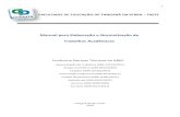Manual para Elaboração e Normatização de Trabalhos Acadêmicosuniserratga.com.br/site_uniserra/wp-content/uploads/2012/09/Manual... · 2 INSTRUÇÕES PARA ELABORAÇÃO DE ARTIGO
