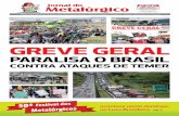 Wendell Marques - sindmetalsjc.org.br · leira deu o seu recado a Brasília: Luta contra reformas é ... negar a ouvir a voz das ruas contra as reformas, será preciso aumentar a