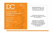 Shakespeare e a política no Brasil contemporâneo - PUC Rio · A economia do teatro Henry W. Farnam (1931) A Economia em Shakespeare Prólogo 1. Economia e teatro 2. O cenário econômico