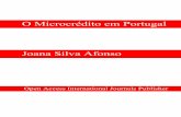 O Microcrédito em Portugal - fep.up.pt · O Fenómeno da Pobreza: Breve Revisão da Literatura 3 3. Microcrédito 11 ... independente das situações de guerra e calamidades naturais