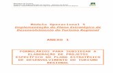 Formulário Padrão FNDCT 2001 - regionalizacao.turismo.gov.br  · Web viewo plano de trabalho detalhado com todos as análises prévias que justifiquem a proposta do projeto, ...