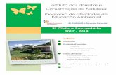 Programa de atividades de Educação Ambiental - IFCN · ... computador e projetor Grupo ... • Ponta de São Lourenço e Ilhas Desertas –Projeto Life Recover Natura • Rede de