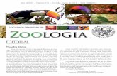 SOCIEDADE BRASILEIRA DE Zoo logiasbzoologia.org.br/uploads/1461610025-112.pdf · sobre o XXXI Congresso Brasileiro de Zoologia e novas contri- ... para o estudo dos vertebrados. Foi
