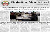 2 de junho de 2011 Boletim Municipal Página 1 Quinta-feira ...vinhedo.sp.gov.br/painel/dbarquivos/dbanexos/oficial_Vinhedo 26... · Oficina trabalha conceitos de segurança no ...