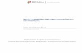 MONITORIZAÇÃO AGROMETEOROLÓGICA E HIDROLÓGICA · MONITORIZAÇÃO AGROMETEOROLÓGICA E HIDROLÓGICA 30 de setembro de 2018 Ano Hidrológico 2017/2018 Relatório do Grupo de Trabalho