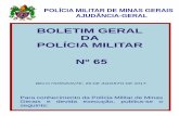 BOLETIM GERAL DA POLÍCIA MILITAR Nº · ... de 29 de dezembro de 2011, que ... CEFS e Curso de Formação de Soldados CFSd, da ... PRINCÍPIOS E FUNDAMENTOS AREAS TEMÁTICAS .