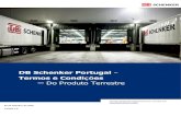 DB Schenker Portugal Termos e Condições Do Produto Terrestre · serviço adicional (poderá implicar ajudante) e pagamento da respetiva sobretaxa. Todos os serviços de transporte