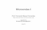 Microondas I - fermassa.com2)_Aula_16.pdf · Considere um sistema VHF com um receptor conectado a uma linha de 50 Ω. A impedância de entrada do receptor ( Z in ) pode ser representada