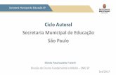 Ciclo Autoral Secretaria Municipal de Educação São Paulos3.amazonaws.com/.../Dia28_Minea-Fratelli_Ciclo-Autoral-SME-SP.pdf · 4º ao 6º Ano Foco: Planejamento integrado / Docência
