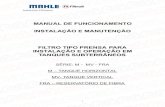 MANUAL DE FUNCIONAMENTO INSTALAÇÃO E …soposto.com.br/Arquivos/Catalogos/Catalogo Explodido Filtroil.pdf · uma estrutura metálica compacta compreendendo válvulas para controle