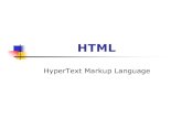 HTML - governancamunicipal.sp.gov.br · Linguagem de Marcadores de Hipertexto Baseada em tags Diferentemente de outras linguagens como C e Pascal, a linguagem HTML não ... utilizam