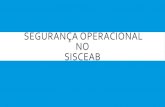 SEGURANÇA OPERACIONAL NO SISCEAB - aptel.com.br - Seguranca operacional.pdf · Fluxograma SIGCEA/ Estatística. ROTEIRO. SIPAA BI SIPACEA 1 ASEGCEA ÓRGÃO CENTRAL Subsistema de