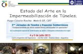 Estado del Arte en la Impermeabilización de Túnelesaates.org.ar/images/eventos/2013-jor3/pdf/hugorocha-portugues.pdf · (3) – Água de infiltração (sem pressão): o nível d´água