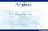 Pagamentos - Fornecedor - Petronect · • Consultar faturas e pagamentos. • Realizar download de NF-e e CT-e • Inserir o código FINAME em NF-e . I. Objetivos . Como acessar