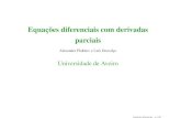 Equações diferenciais com derivadas parciais - SIACUAsiacua.web.ua.pt/calculo3/recursos/09_EDPs.pdf · Equações diferenciais com derivadas parciais Alexander Plakhov e Lu´ıs