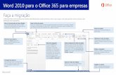 Word 2010 para o Office 365 para empresasdownload.microsoft.com/.../AF104311198_pt-br_o365_mts_word2010.pdf · Word 2010 para o Office 365 para empresas ... números de página ...