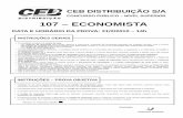 CEB DISTRIBUIÇÃO S/A - Questões de Concursos · Página 4 de 19 CEB – ECONOMISTA (C ÓDIGO 107 ...