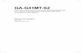GA-G41MT-S2 - download.gigabyte.asiadownload.gigabyte.asia/FileList/Manual/mb_manual_ga-g41mt-s2_pt.pdf · 1.0" significa que a revisão da placa-mãe é 1.0. Verifique a revisão