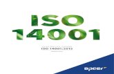Guia Interpretativo ISO 14001:2015 - APCER · base comum a estrutura de alto nível e texto comum, Anexo SL das Diretivas da ISO. As normas partilham uma parte significativa do texto,