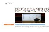 DEPARTAMENTO DE FÍSICA 2008 - faraday.fc.up.ptfaraday.fc.up.pt/fis/about/Documentos/Relatorio_2008/Relatorio_DF... · Oficina de Electrónica Manuel Joaquim Marques ... Estes cursos