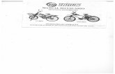 Scanned Document - trackbikes.com.br 49cc... · Esta bicicleta é equipada com um motor mono cilindro 48cc a ar— 4 tempos. Este produto é fabricado dentro das normas e padröes