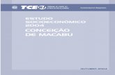 CONCEIÇÃO DE MACABU - Principal - Internet - TCE/RJ Socioeconomico 2004... · Sua expansão econômica contou com rodovias e trilhos da Estrada de ... implantação de variante