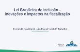 Lei Brasileira de Inclusão Inovações e impactos na ...71952].pdf · em condições de igualdade, o exercício dos ... relação triangular, envolvendo o aprendiz, a entidade formadora