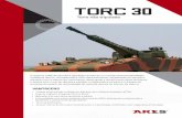 TORC 30 - Ares | Segurança e Defesa · 2/ABM de 30mm, montado sobre uma viatura blindada, ... O avançado Sistema de Controle de Tiro inclui ... Detecta e localiza com precisão