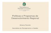 Políticas e Programas de Desenvolvimento Regionalsiteresources.worldbank.org/BRAZILINPOREXTN/Resources/3817166... · regional e de desenvolvimento institucional, nos âmbitos da