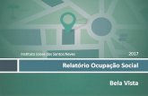 Relatório Ocupação Social Bela Vista - ijsn.es.gov.br · Serra, Cariacica, São Mateus, Linhares, Colatina, Pinheiros e Cachoeiro de ... 6 2 0,10 7 10 1,16 8 13 1,63 Total 77 7,62.