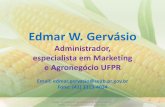 Edmar W. Gervásio - Secretaria da Agricultura e Abastecimento · DERAL – Departamento de Economia Rural Risco climático; Pragas e doenças; Commodity, sujeito a elevadas oscilações