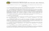 Prefeitura Municipal de Arroio dos Ratosarroiodosratos.rs.gov.br/wp-content/uploads/2014/11/EDITAL-CONCORR... · ANEXO I – Minuta do Termo ... ANEXO XV – Cronograma Físico Financeiro