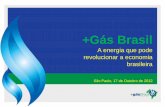 A energia que pode revolucionar a economia brasileira file27,7 22,7 16,1 49,6 0 5 10 15 20 25 30 35 40 45 50 55 60 ... Evolução do Consumo de Gás Natural, ... Gás natural no mundo