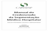 Manual do Credenciado da Segmentação Médico · A CAPESESP ‐ Caixa de Previdência e Assistência dos Servidores da Fundação Nacional de Saúde ‐ é uma operadora de planos