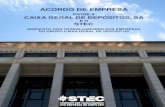 ACORDO DE EMPRESA STEC/CGD 2016 · O presente Acordo de Empresa, adiante designado por Acordo, aplicase em todo o território - português.