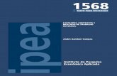 LICITAÇÕES, CONTRATOS E MERCADO DE TRABALHO NO …repositorio.ipea.gov.br/bitstream/11058/1528/1/TD_1568.pdf · Desenvolvimento Social e Combate à Fome (MDS), pelos comentários