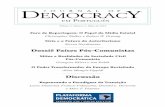 Dossiê Países Pós-Comunistas - Plataforma Democrática · democráticos na América Latina dos anos finais da década de 1970 ao início da de 1990 - para compreender os processos