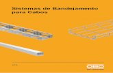 Sistemas de Bandejamento para Cabos - obobrasil.com.br Eletrocalha Aramada Duto... · Sistemas de Bandejamento Curva de peso admissível em kg/m Espaçamento entre os suportes(m)