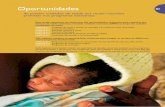 Oportunidades III - who.int · a saúde e a sobrevivência dos recém-nascidos e das crianças. A Secção III, capítulo 6, contém mais informações acerca de acções essenciais