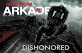 Revista Arkade #50 - Dishonored · em fevereiro de 98 no Japão, trazia o cenário da era feudal no país para o PlayStation 1. A trama acompanhava dois ninjas, Rikimaru e Ayame,