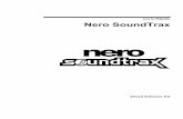 Início Rápido Nero SoundTraxftp6.nero.com/user_guides/nero6/soundtrax/NeroSoundTrax_Ptg.pdf · Nero SoundTrax Informações sobre o Nero SoundTrax • 5 Pode criar crossfades suaves