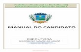 MANUAL DO C ANDIDATO - 53748h.ha.azioncdn.net · MANUAL DO C ANDIDATO Prefeitura Municipal de Barbalha (CE) Edital do Processo Seletivo Nº. 02/2017 ... ENTREVISTADOR ENSINO MÉDIO