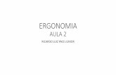 ERGONOMIA AULA 2 - professorricardopace.files.wordpress.com · Noções Básicas de Anatomia e Fisiologia Identificação das Limitações do Organismo Humano •Sabendo-se que a