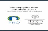 Recepção dos Alunos 2017 - pro.poli.usp.brpro.poli.usp.br/wp-content/uploads/2017/03/Folder-Recepção-2017.pdf · São Paulo e ligada à Secretaria de Estado de Desenvolvimento