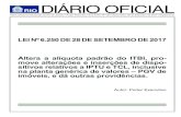 Altera a alíquota padrão do ITBI, pro- move alterações e ...estaticog1.globo.com/2017/09/29/D-O-29-09-2017.pdf · Companhia Carioca de Securitização – RIO ... os imóveis