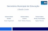 Cláudia Costin - Avantavant.grupont.com.br/dirVirtualLMS/11769389/PPE_Politica_Publica... · em Português IDEB com bom ... para a criação de um modelo pedagógico que melhor responda