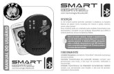 Smart Control - Manual Internet RV04 - jfaeletronicos.comjfaeletronicos.com/wp-content/uploads/2016/07/Smart-Control-OK.pdf · COMANDOS BÁSICOS E INDICAÇÕES Unidade Receptora: